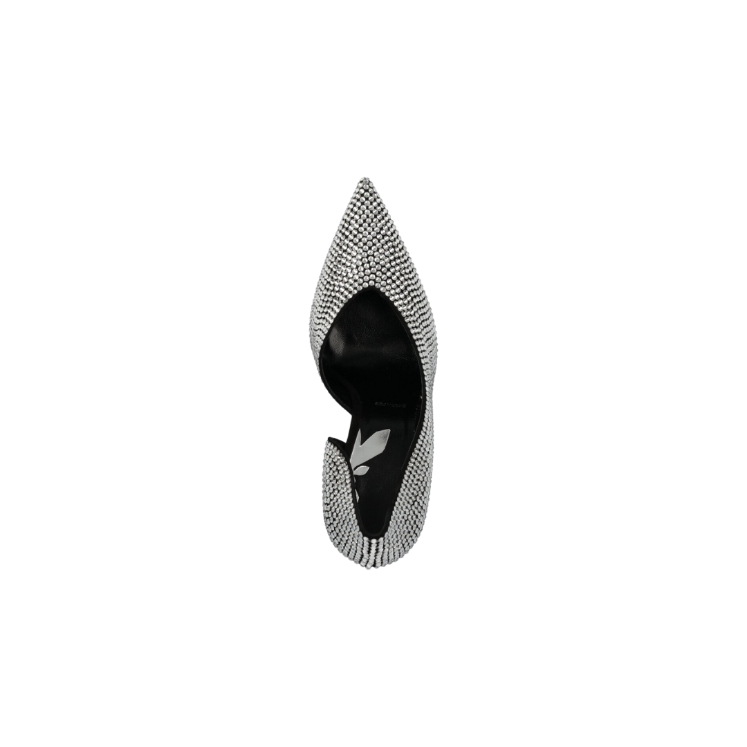 PATRIZIA PEPE - TACCHI IN PELLE STRASS