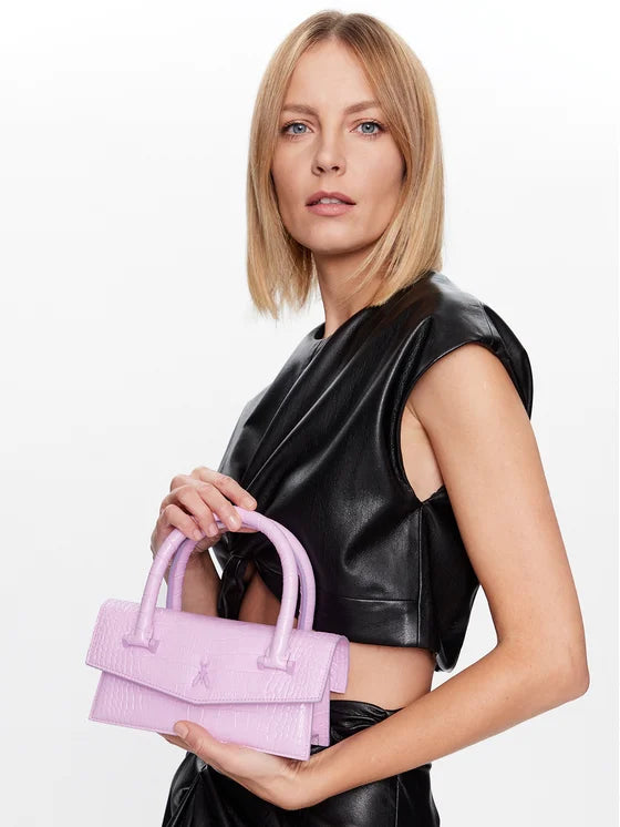 PATRIZIA PEPE - CROCO BAG