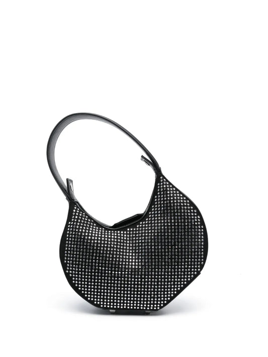 PATRIZIA PEPE - BORSA BANGLE MINI CON STRASS